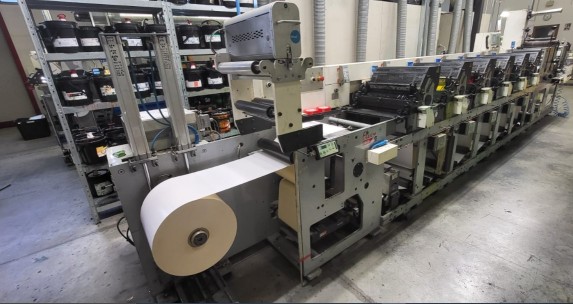 Flexo and label printing machine